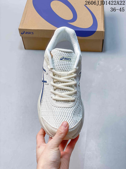 ASICS GEL-FLUX White and Blue Running Shoes