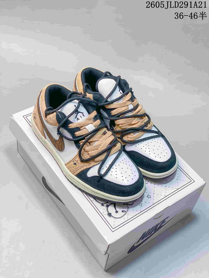 Nike Air Jordan 1 Low Panda Land Sneakers