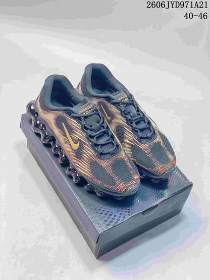 Nike Air Liquid Max Running Shoes in Navy, Red and Gold