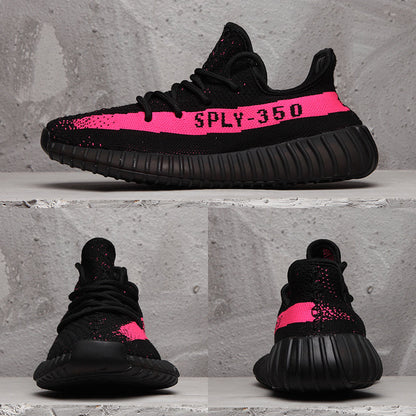 Yeezy Boost 350 V2 Black Pink Sneakers