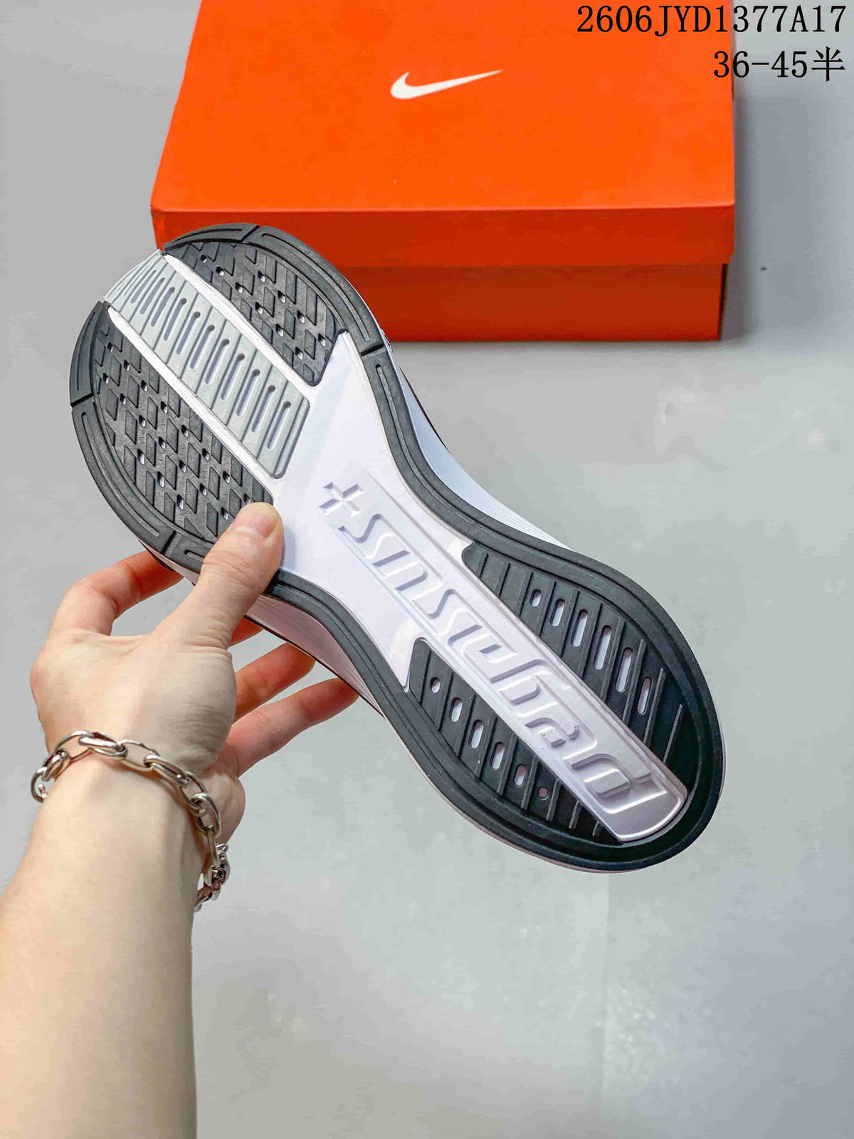 Nike Zoom Plus Running Sneakers in Charcoal and White