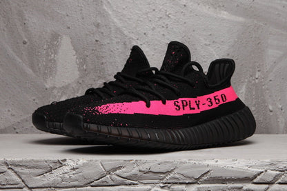 Yeezy Boost 350 V2 Black Pink Sneakers