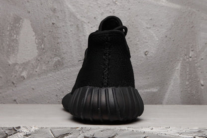 Yeezy 350 V2 Black Knit Sneakers