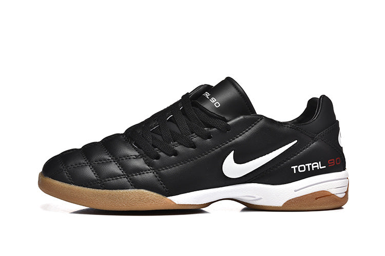 Nike Total 90 Black White Indoor Soccer Shoes