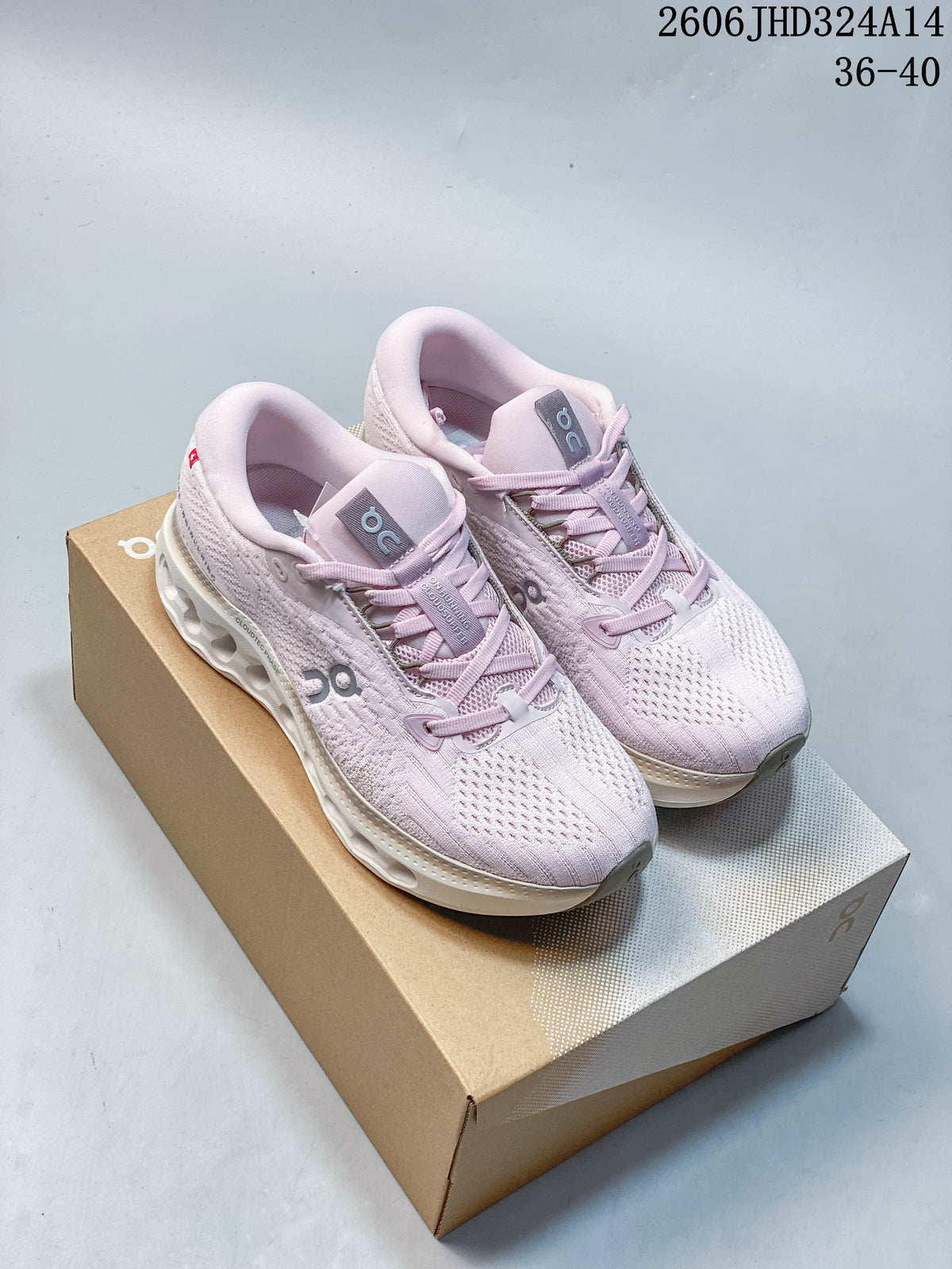 On Cloudtilt Low-Top Running Shoes, White and Gray