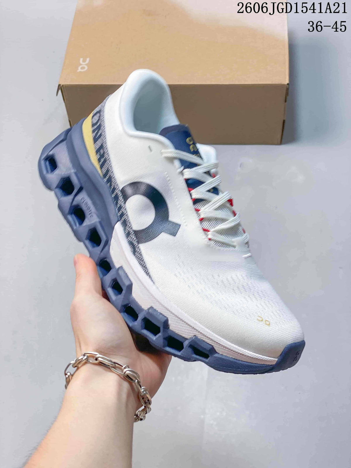 On The Roger Advantage Sneakers White Blue 612210ASOWE