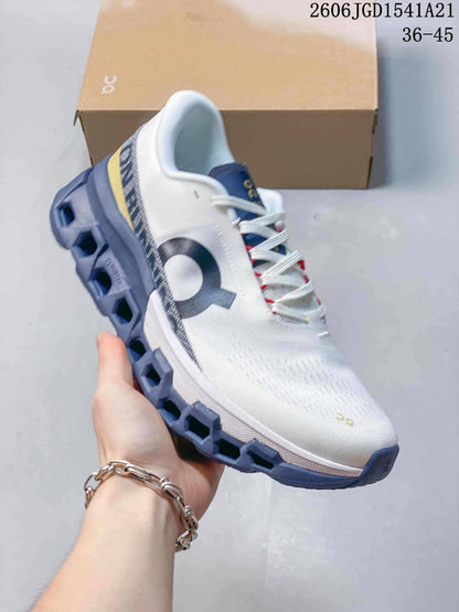 On The Roger Advantage Sneakers White Blue 612210ASOWE