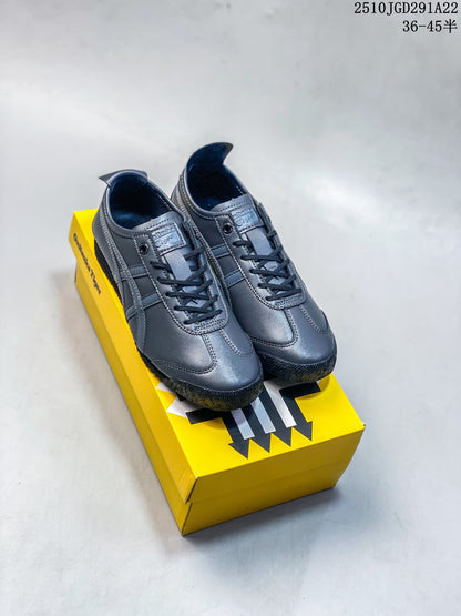 Onitsuka Tiger Mexico 66 Sneakers in Metallic Gray