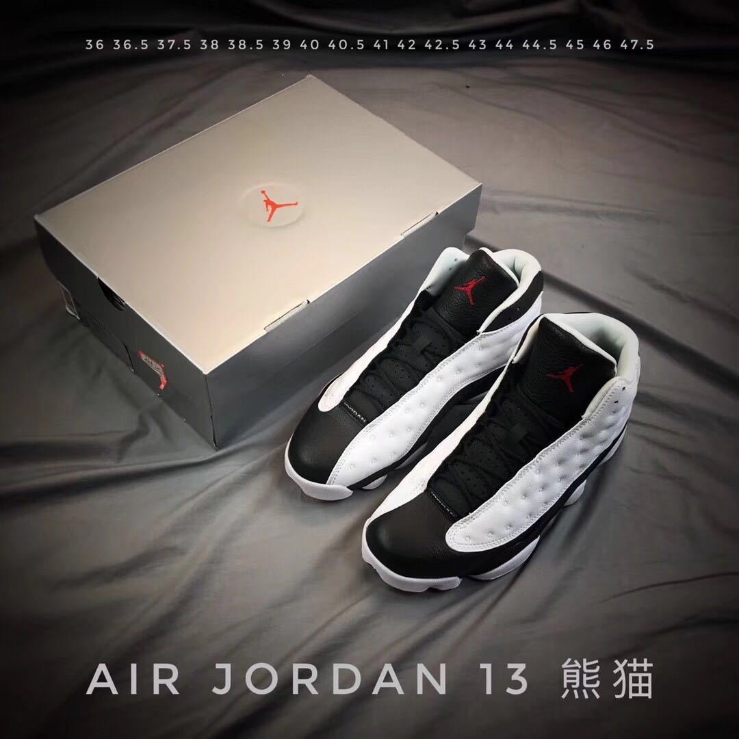 Product display with a Jordan shoebox and overlaid size list reading 36, 36.5, 37.5, 38, 38.5, 39, 40, 40.5, 41, 42, 42.5, 43, 44, 44.5, 45, 46, 47.5.