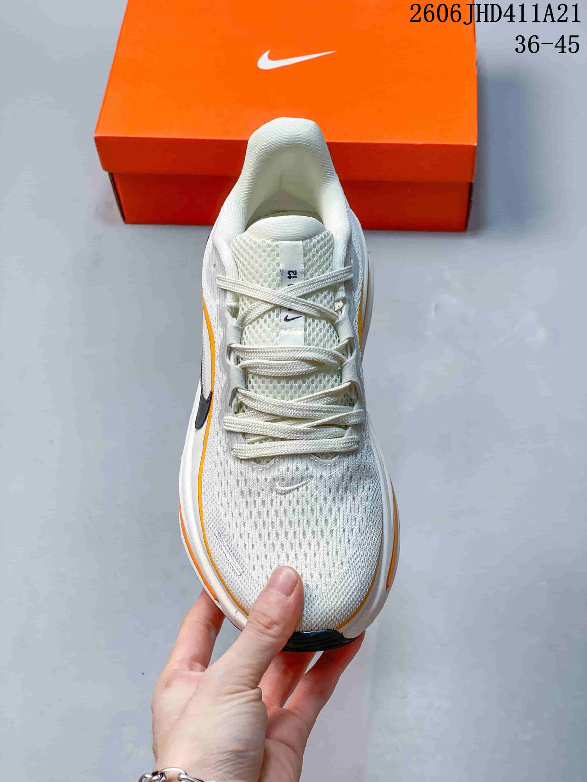 Nike Air Zoom Winflo 12 Running Shoes White Orange
