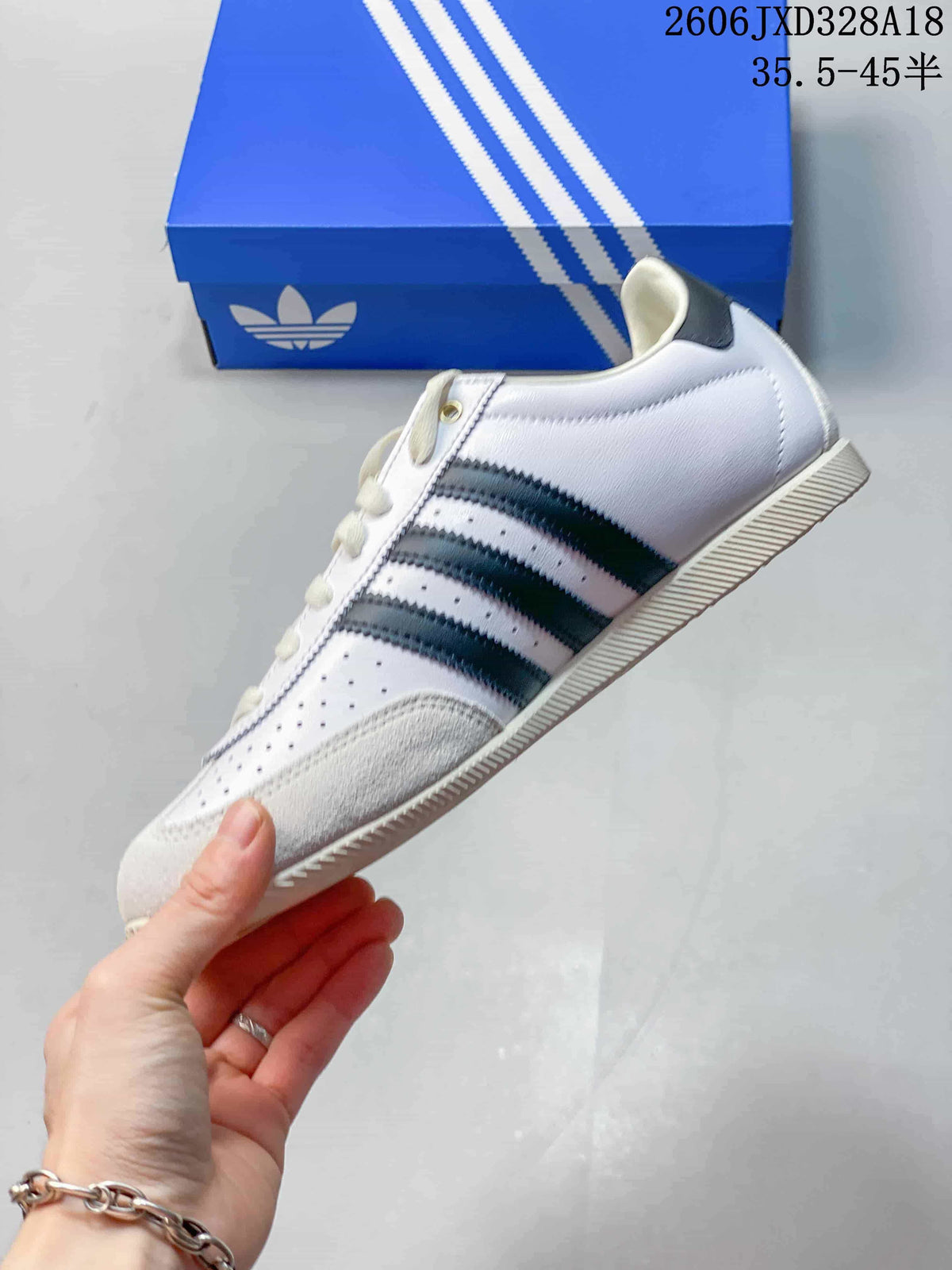 adidas Originals Japan White and Black Casual Sneakers