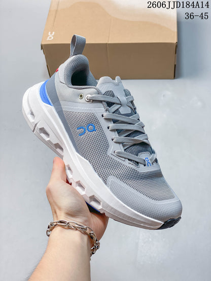 On Cloudpulse Next Women's Running Sneakers Gray Blue