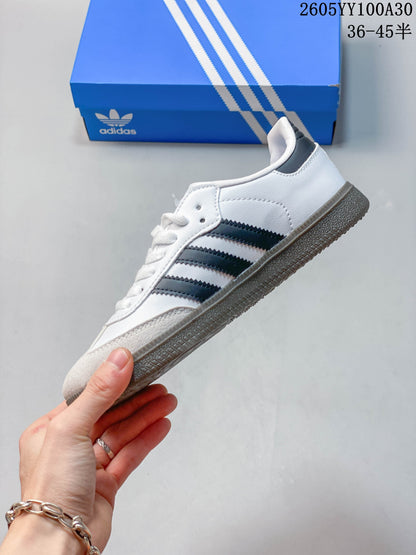 Adidas Originals Samba OG White and Black Sneakers