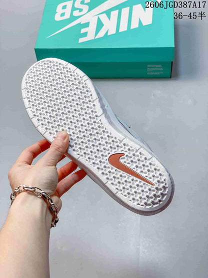 Nike SB Force 58 Sneakers in White and Pastel Colors