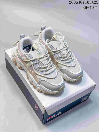 FILA FUSION Chunky Platform Sneakers, Pastel Mix F52W532182FOS