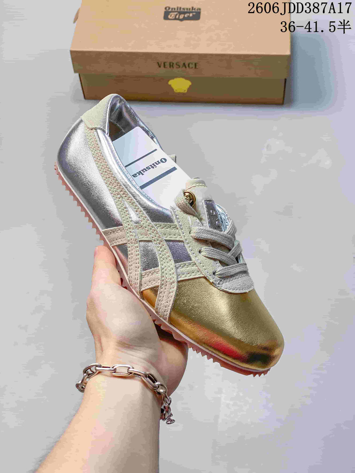 Versace × Onitsuka Tiger Tai-Chi Sakura Low-Top Sneakers