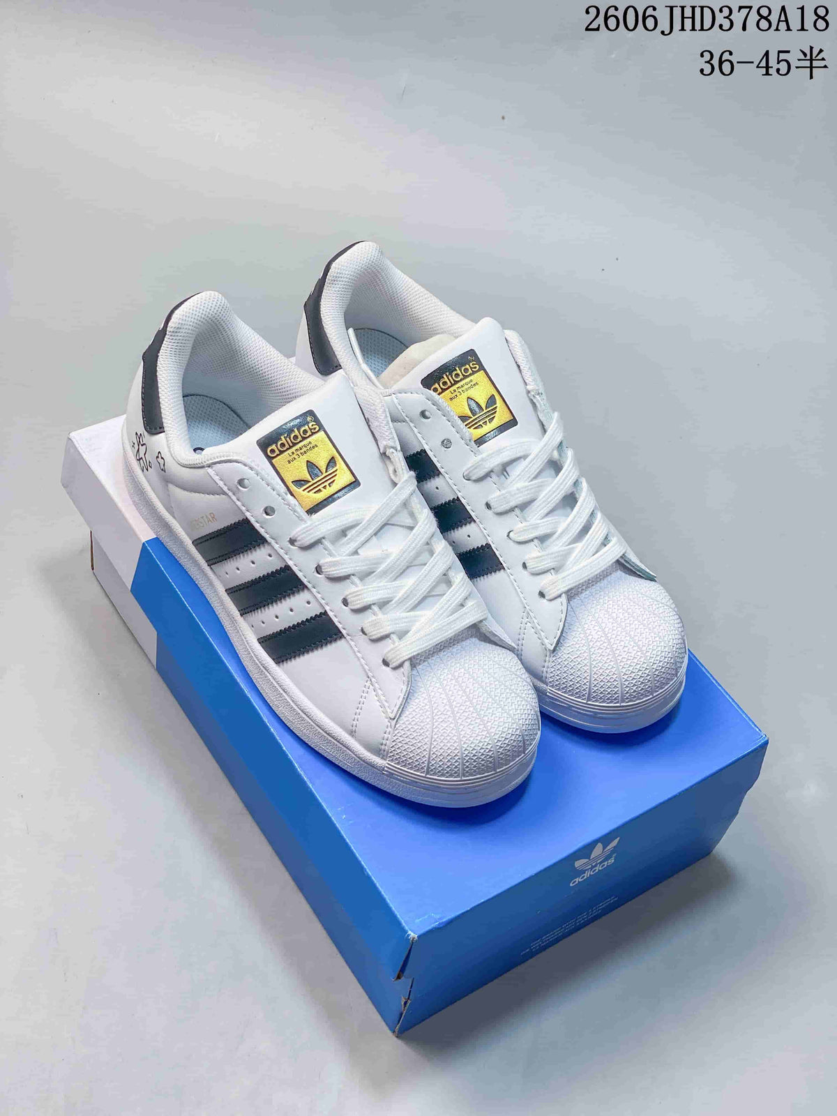 Adidas Originals Superstar White Low-Top Sneakers