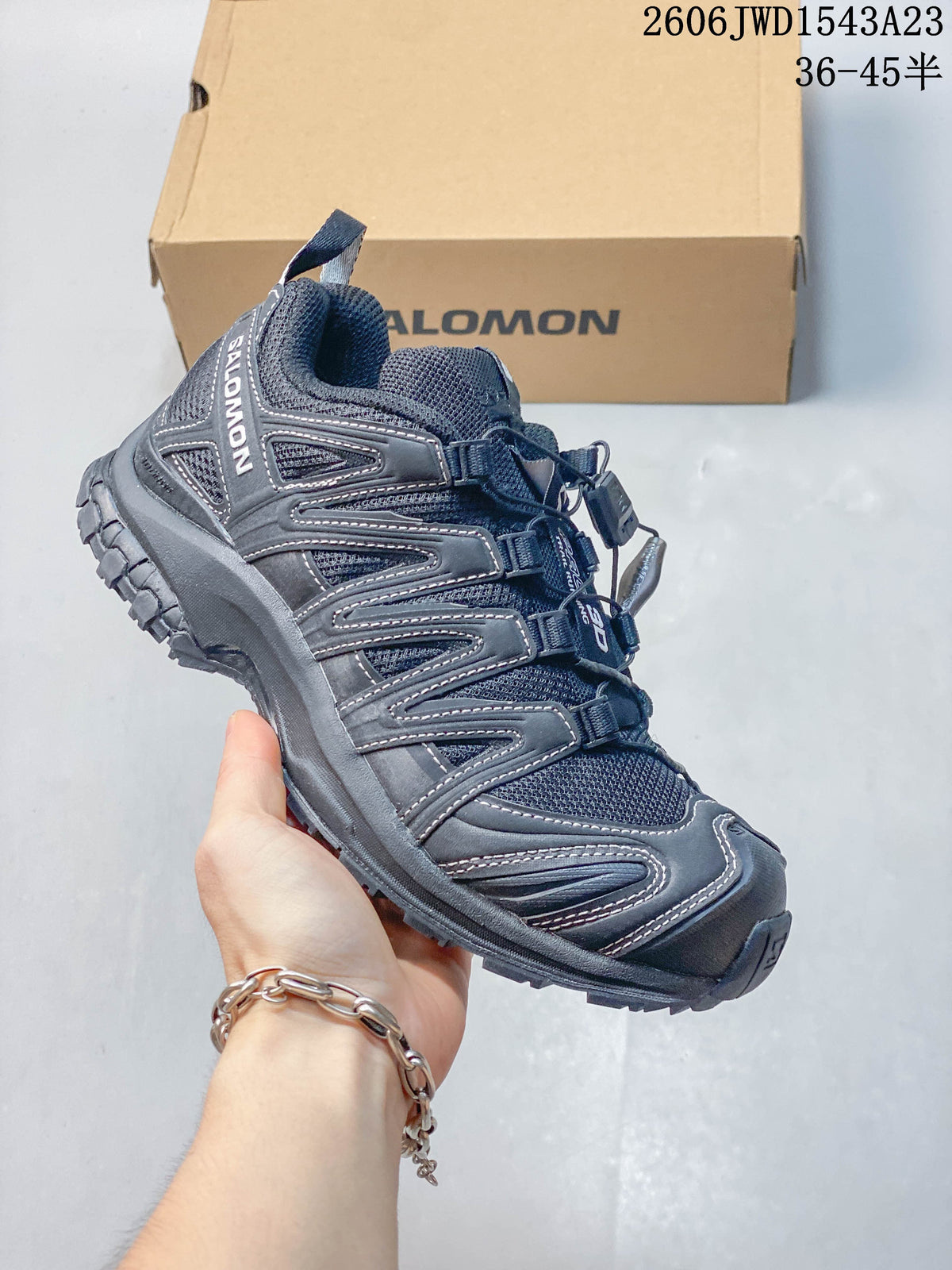 Salomon XA Pro 3D Low-Top Trail Running Shoes, Charcoal