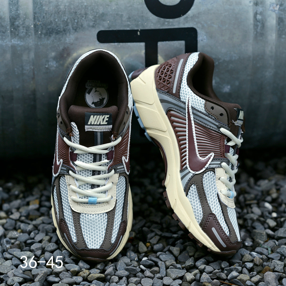 Nike Air Zoom Vomero 5 Sneakers in Brown and Blue