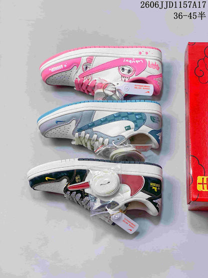 Nike Air Jordan 1 Low Graphic Sneakers, 3 Colorways