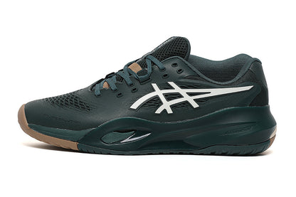 ASICS Gel-Resolution Tennis Shoes in Dark Green