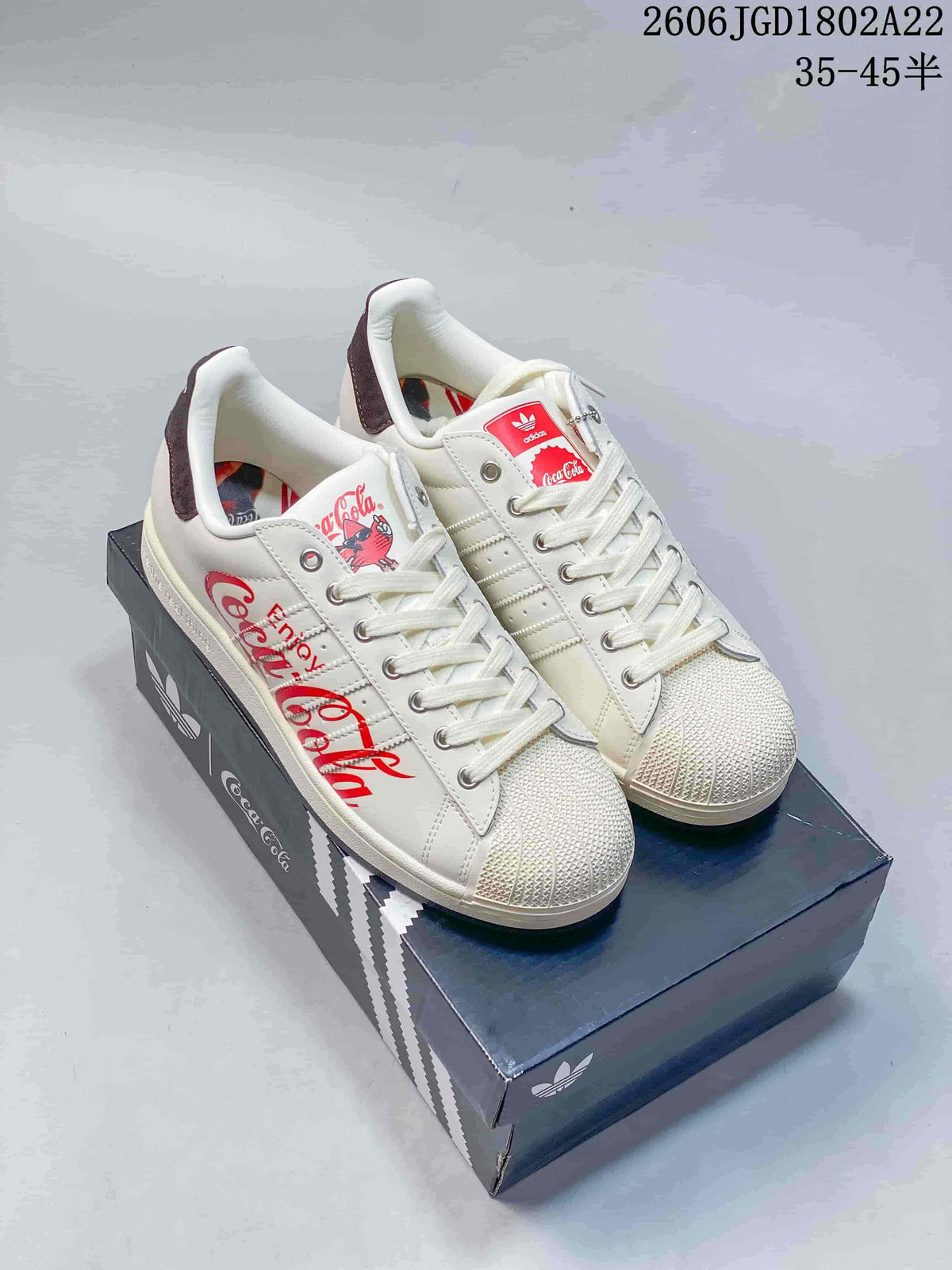 Adidas Originals Superstar Coca-Cola Low-Top Sneakers KJ1228