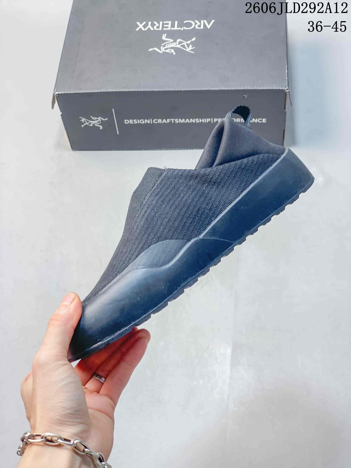 Arc'teryx Kragg Slip-On Outdoor Shoes in Gray