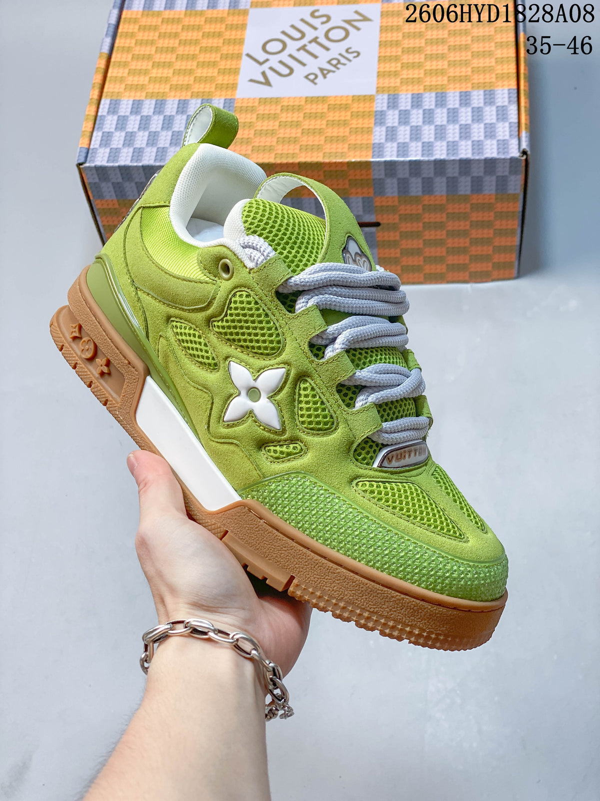 Louis Vuitton LV Trainer Low-Top Sneakers