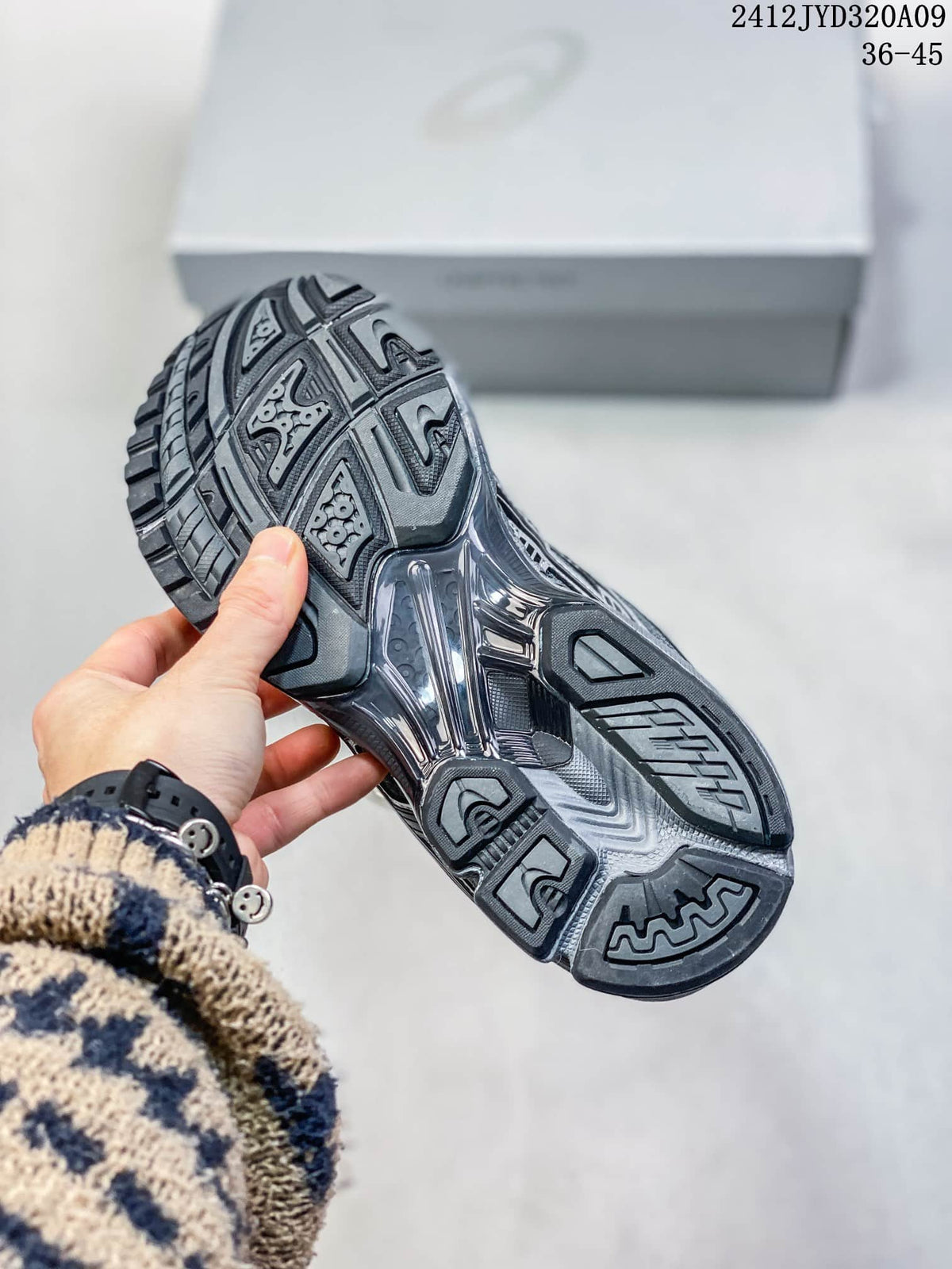 ASICS GEL-KAYANO 14 Trail-Style Sneakers, Charcoal Silver