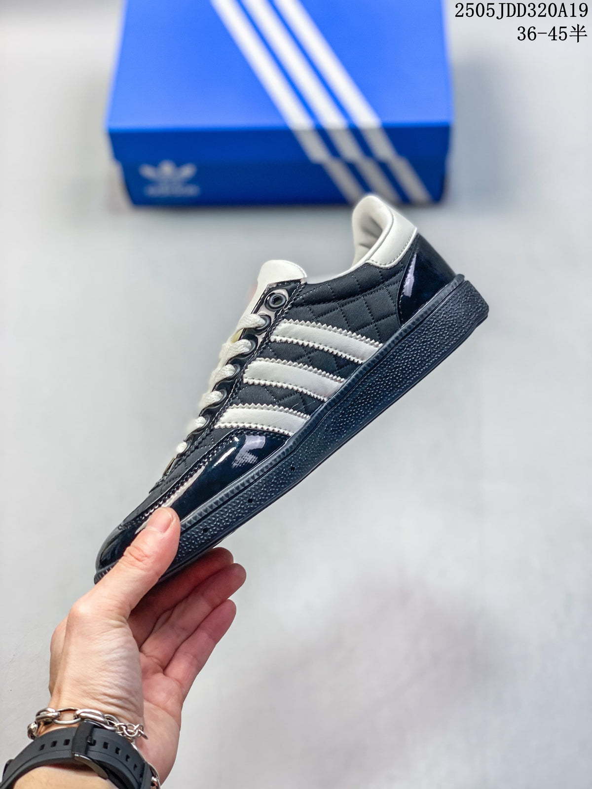 Adidas Originals Gazelle Indoor Sneakers Black and White