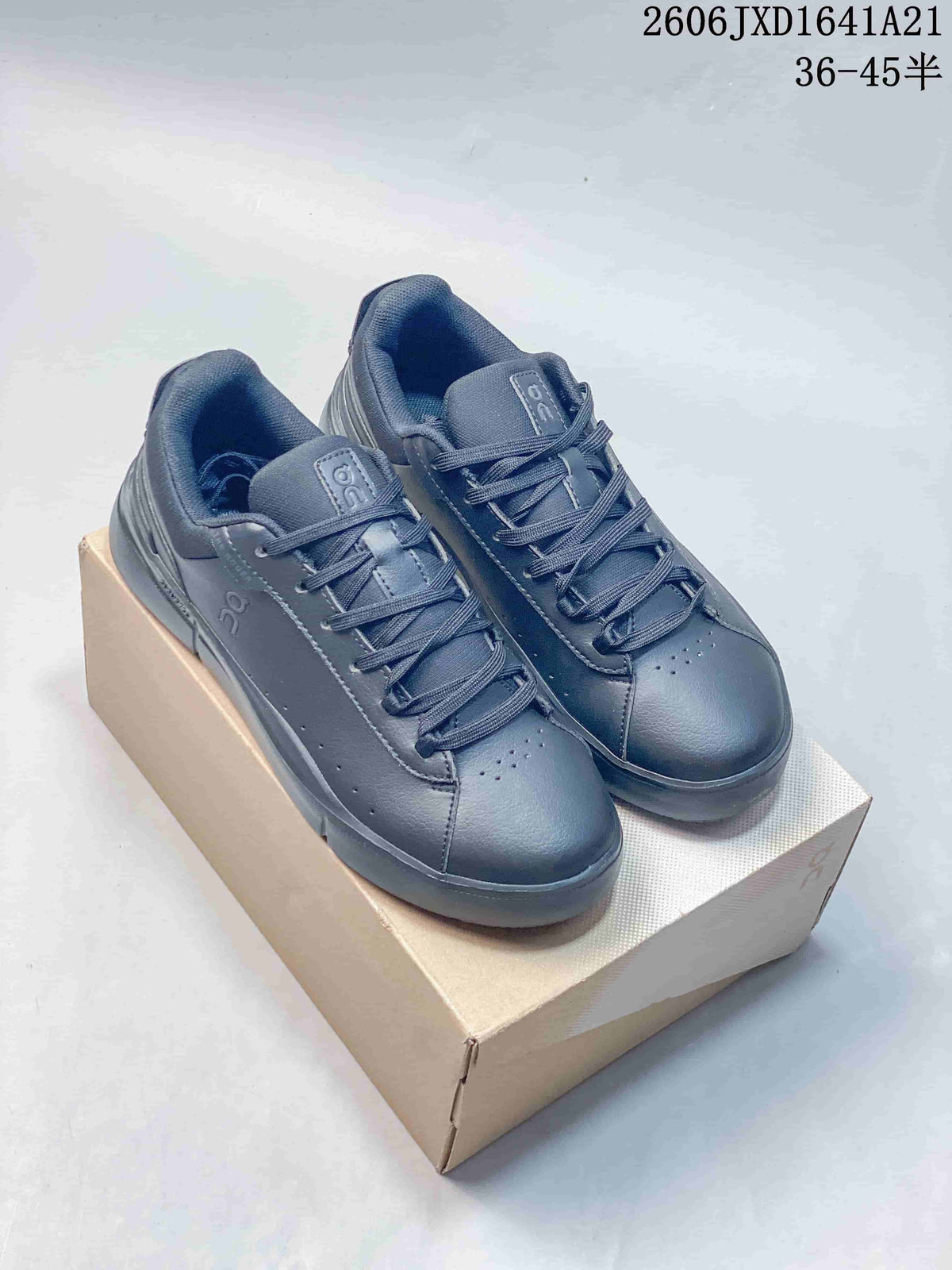 On Low-Top Sneakers in Charcoal Gray JXD1641A21