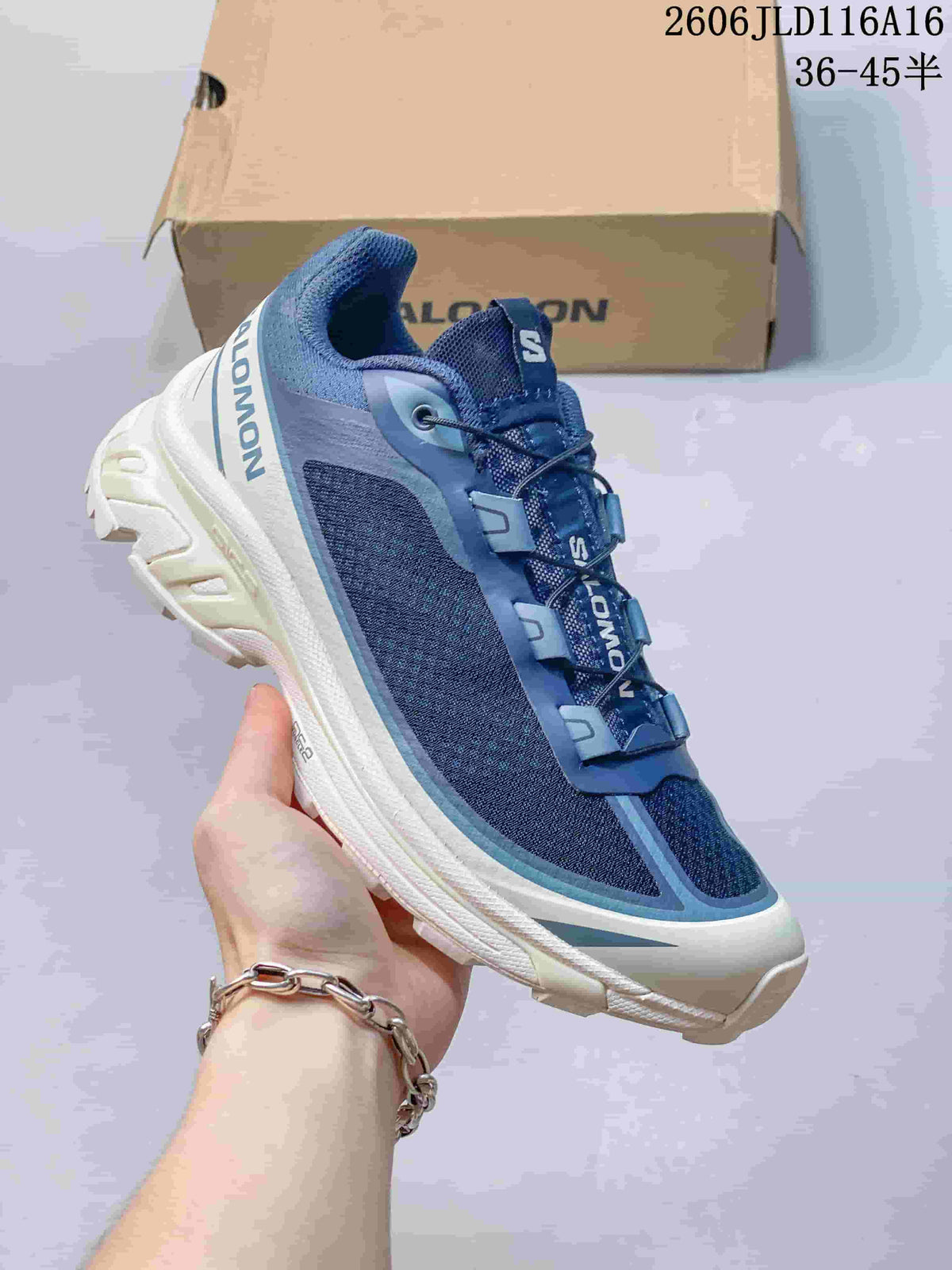 Salomon XT-6 Expanse Sneakers in Blue and White