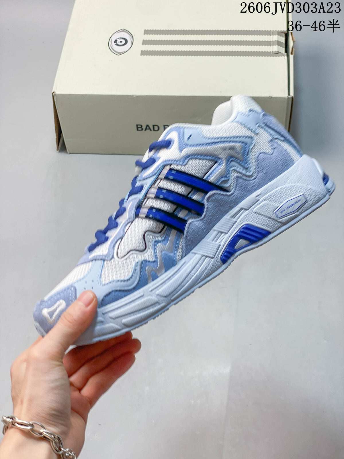adidas Response CL Bad Bunny Sneakers in Blue and White