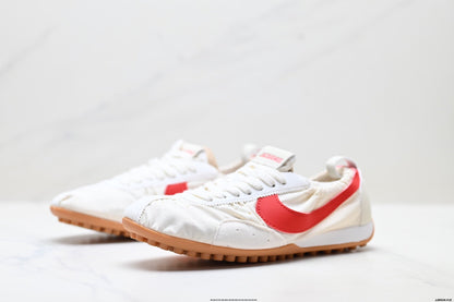 Nike x Jacquemus Low-Profile Sneakers in White and Red