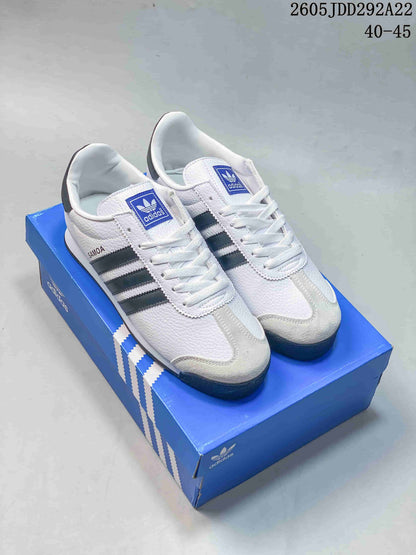 Adidas Samoa Low-Top Sneakers White and Black