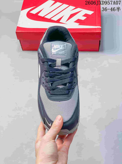 Nike Air Max 90 Sneakers in Navy and Gray