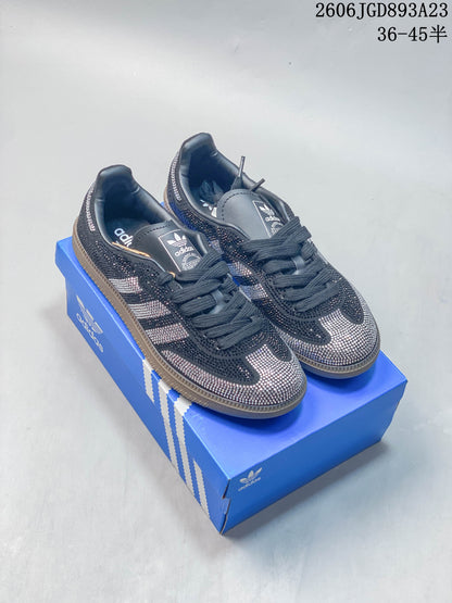 Adidas Handball Spezial Rhinestone Sneakers in Black