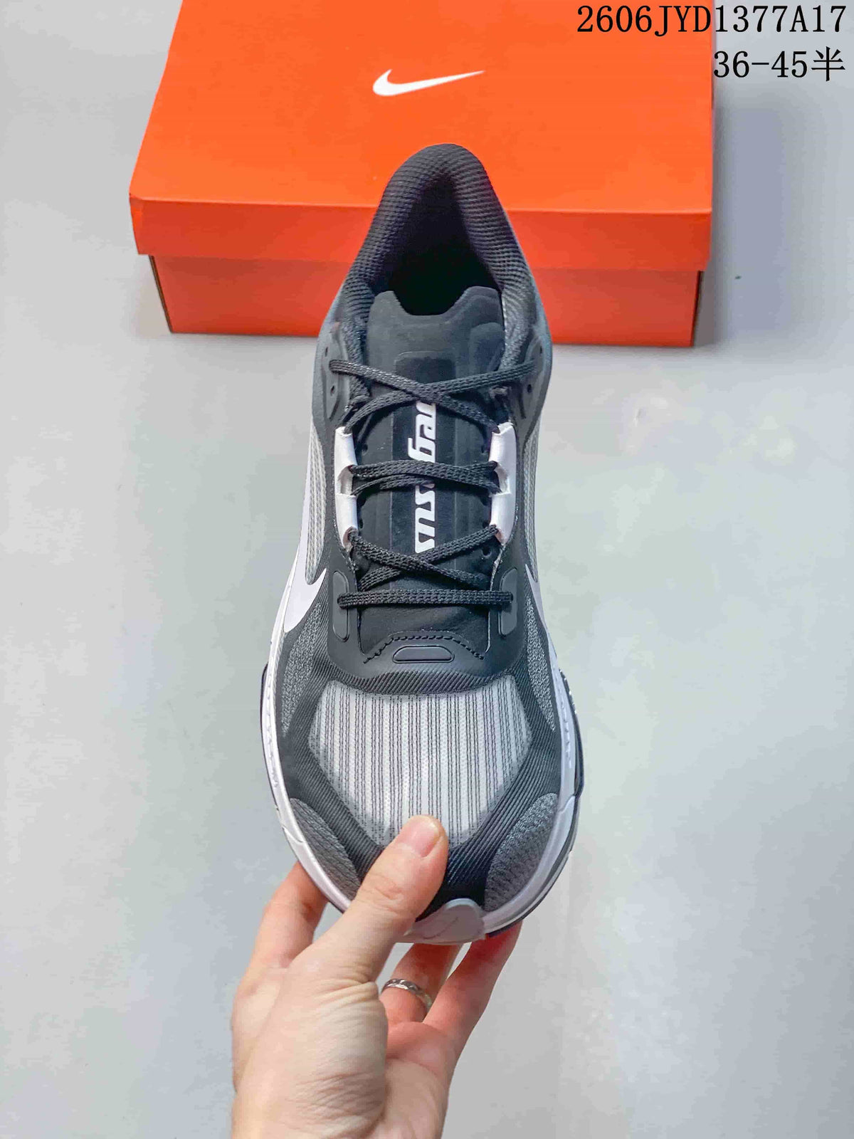 Nike Zoom Plus Running Sneakers in Charcoal and White