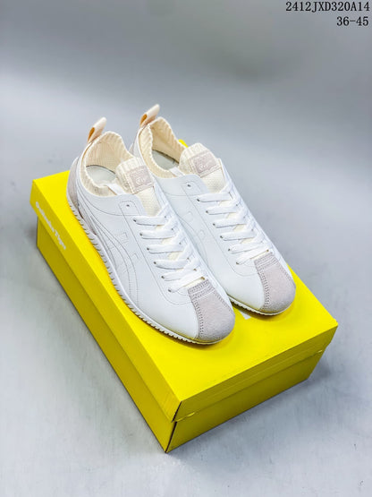 Onitsuka Tiger SCLAW Low-Top Sneakers in White and Gray