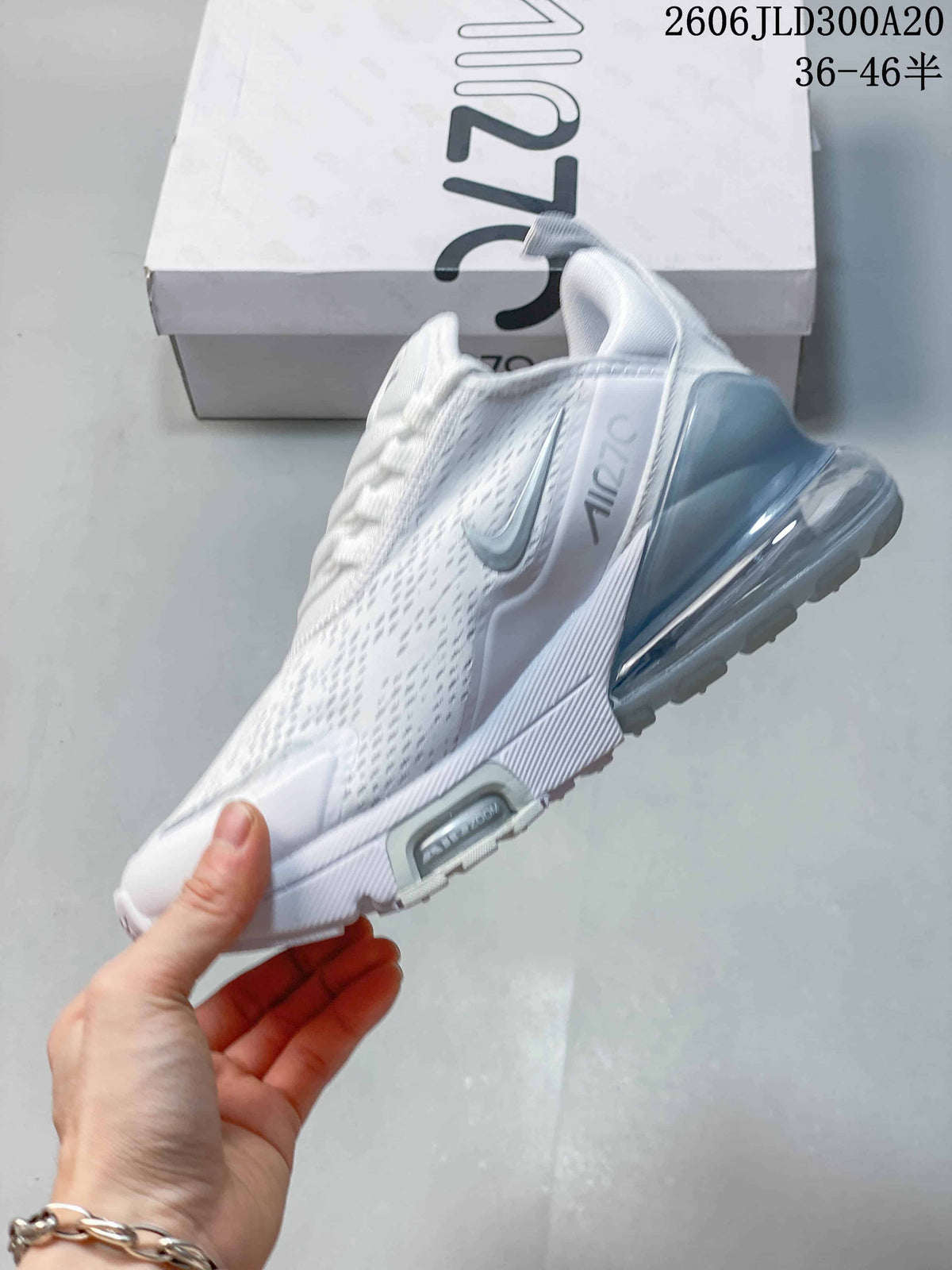 Nike Air Max 270 Premium White Sneakers