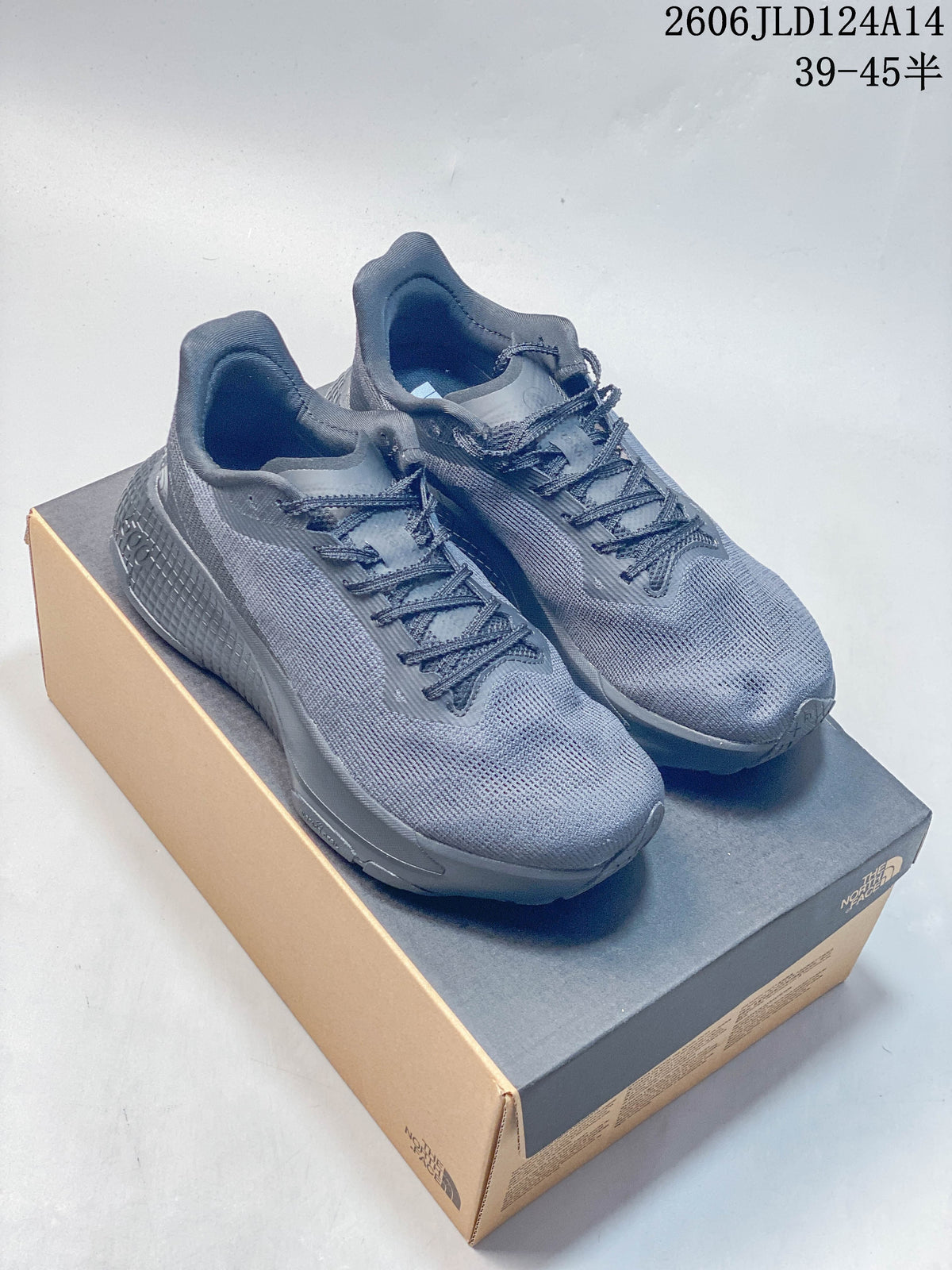 The North Face Women's Trail Running Shoes - Orange and Gray