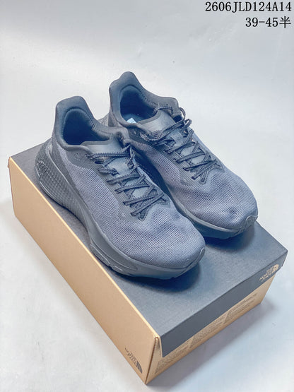 The North Face Women's Trail Running Shoes - Orange and Gray