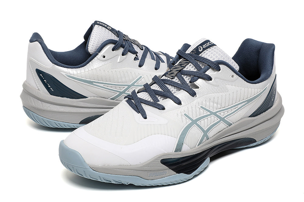 ASICS Sky Elite FF 3 Indoor Court Shoes White Blue