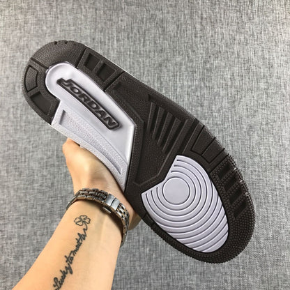 Underside view showing the black-and-white outsole pattern and circular forefoot tread.