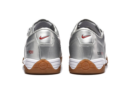 Nike Total 90 Silver Red Indoor Soccer Shoes