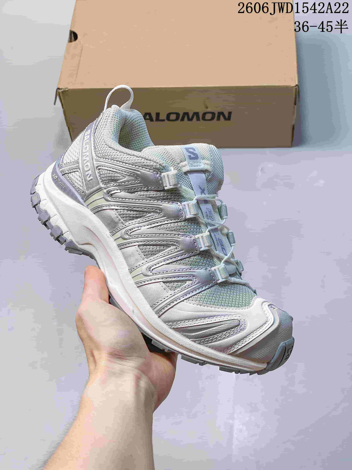 Salomon Trail Sneakers with Quicklace, Multiple Colors