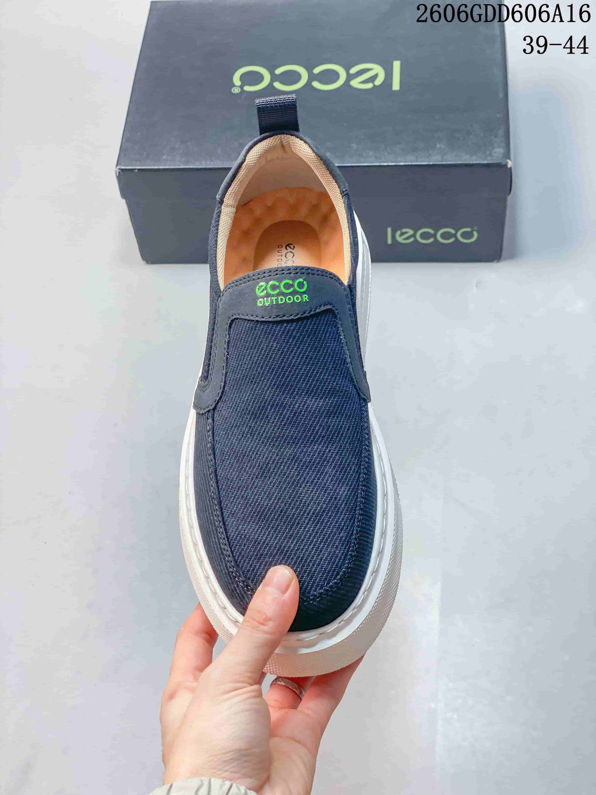 ECCO 621060ASQEE Navy Slip-On Sneakers 06GDD606A16