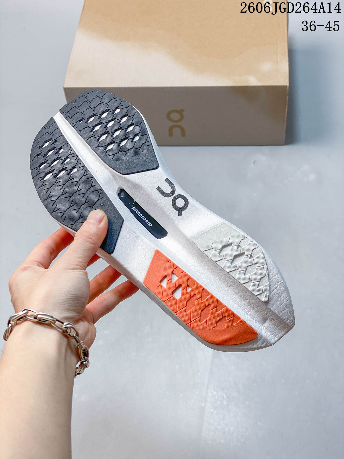 On Cloudboom Volt Running Shoes, Ivory White