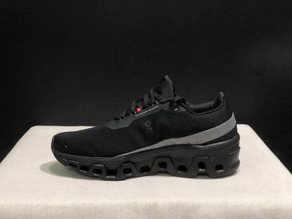 On Cloudmonster 2 Black and Ash Running Shoes