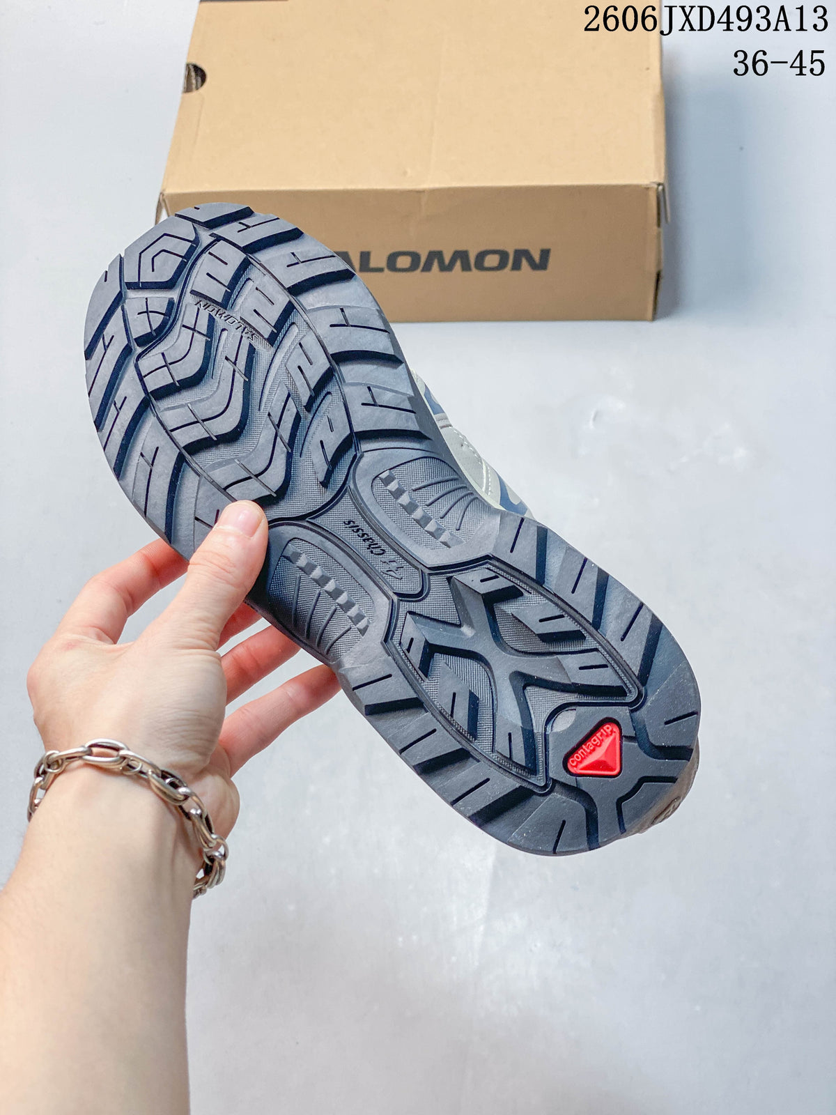 Salomon XA Pro 3D Trail Running Shoes in Sand Gray
